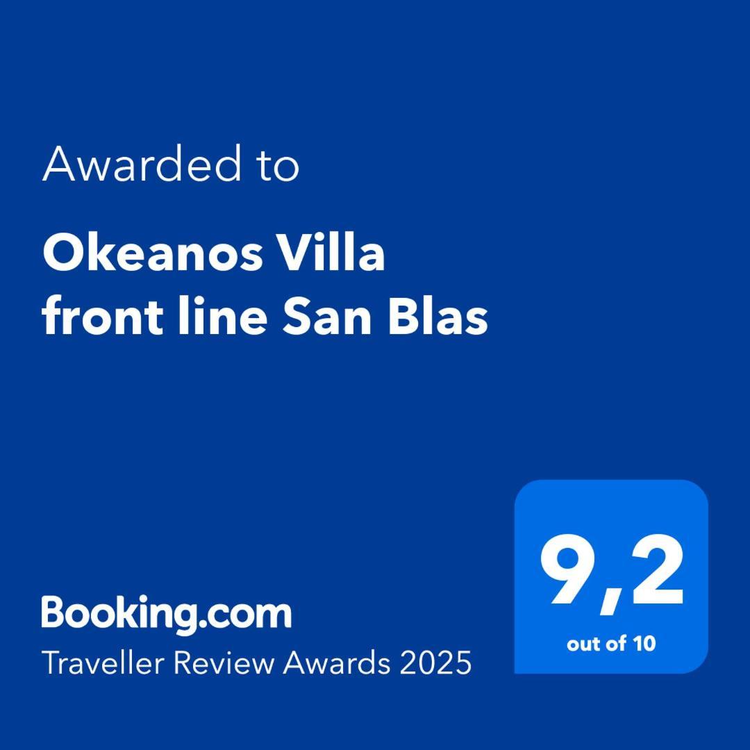 Okeanos Villa Front Line San Blas ซานมิเกลเดียโบนา ภายนอก รูปภาพ